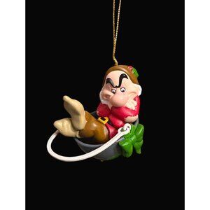 Disney Snow White Grumpy Ornament Grolier Presidents Edition dwarf + box